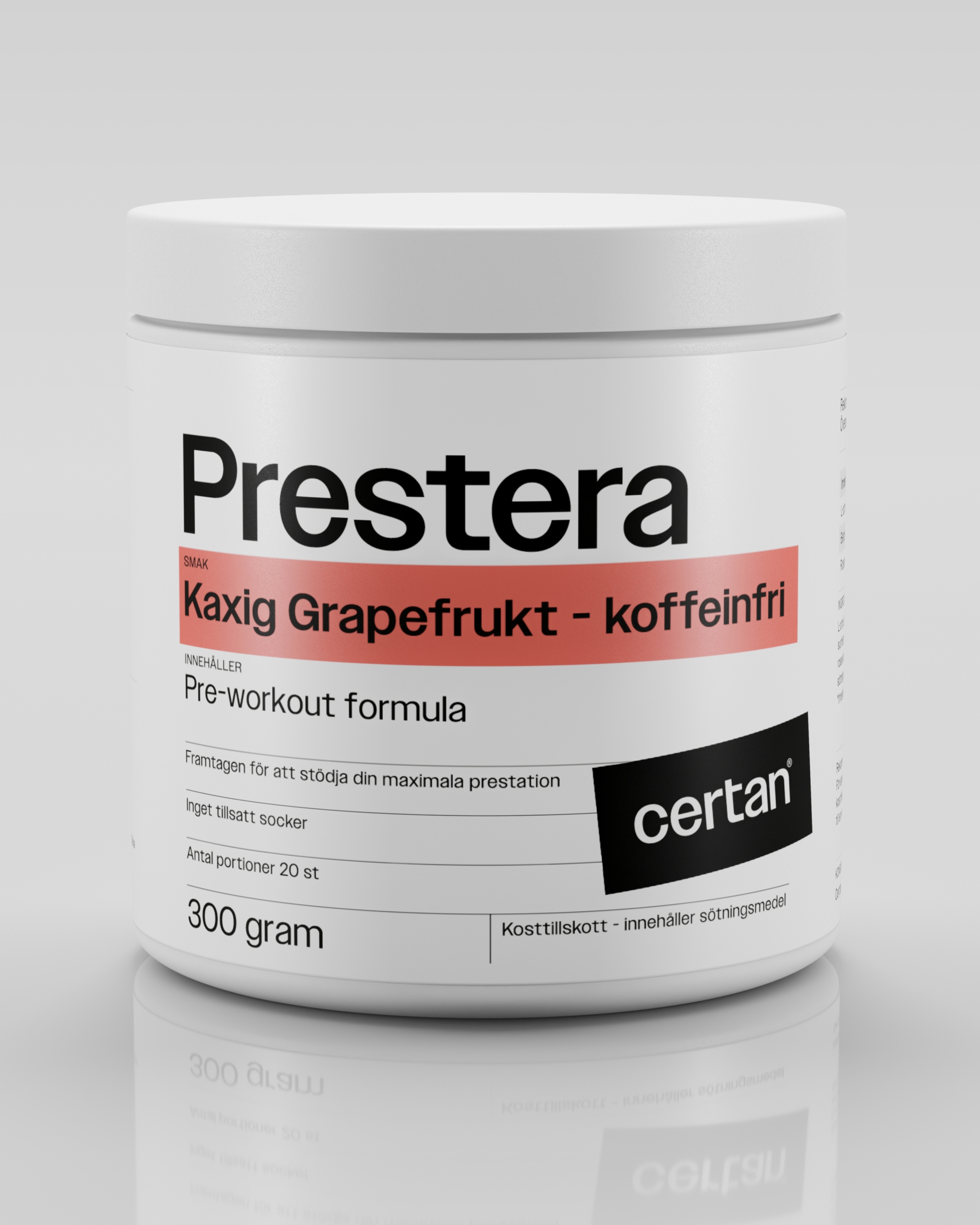 Koffeinfri Prestera Kaxig Grapefrukt
