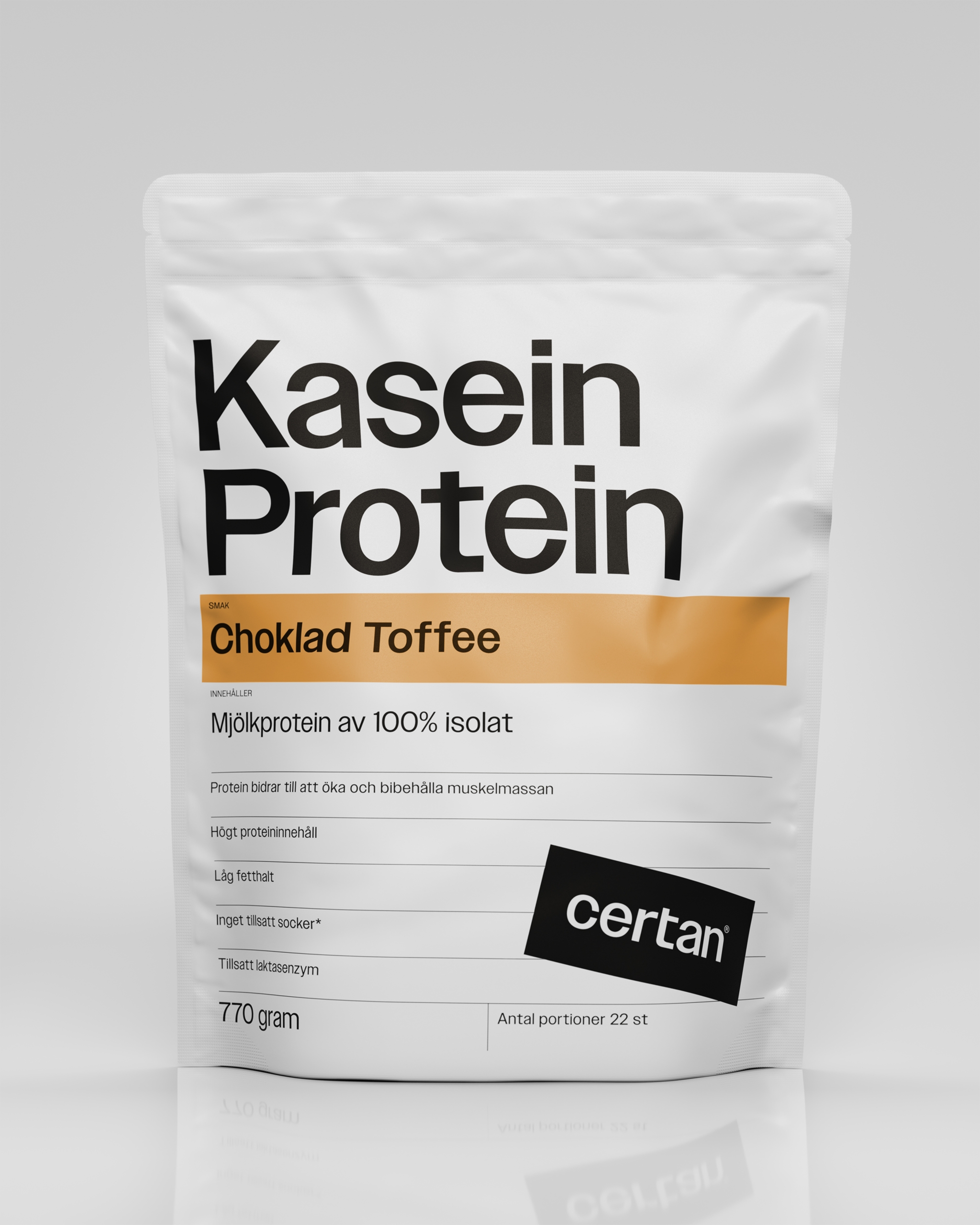 Kaseinisolat Choklad Toffee