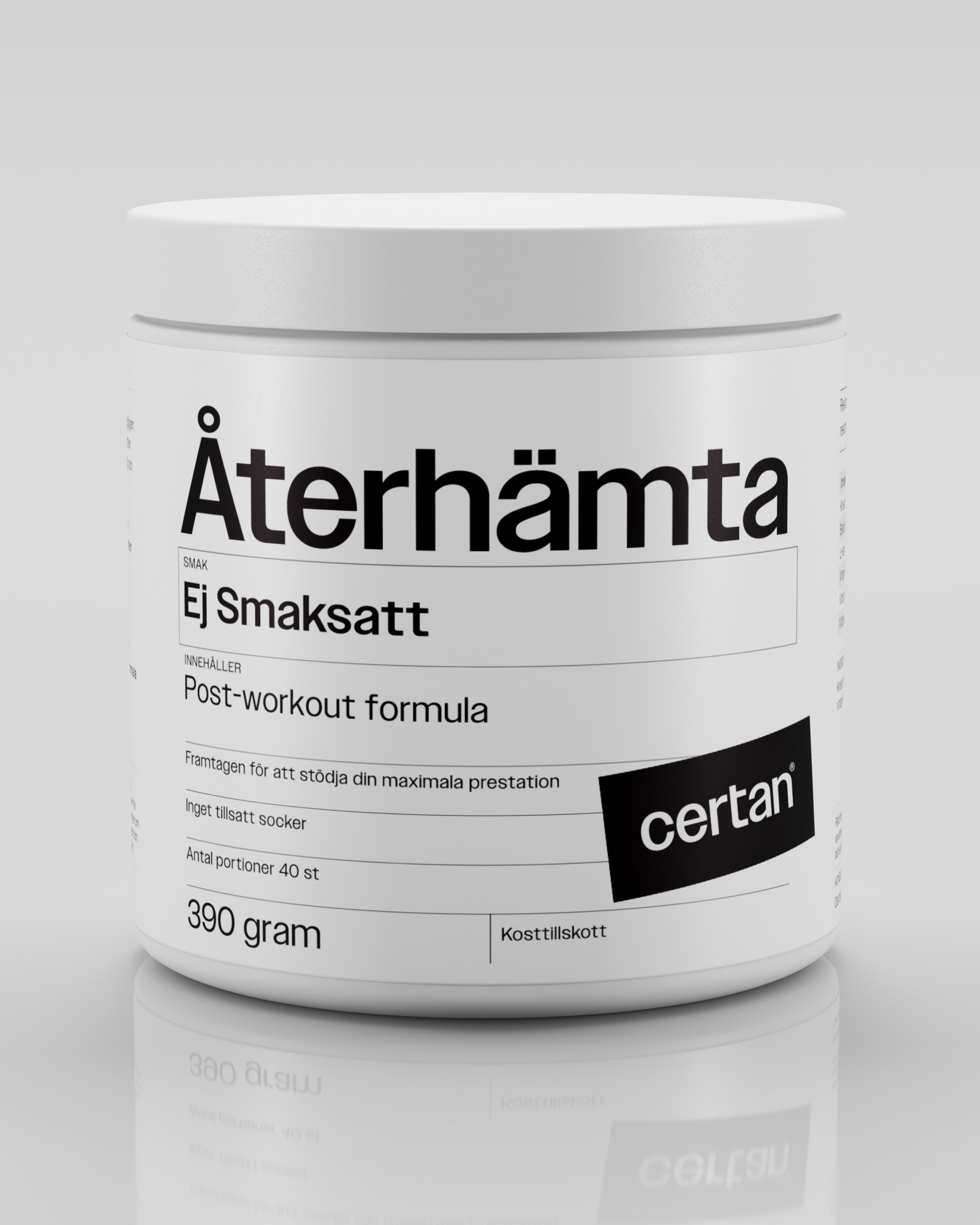 Återhämta Ej Smaksatt