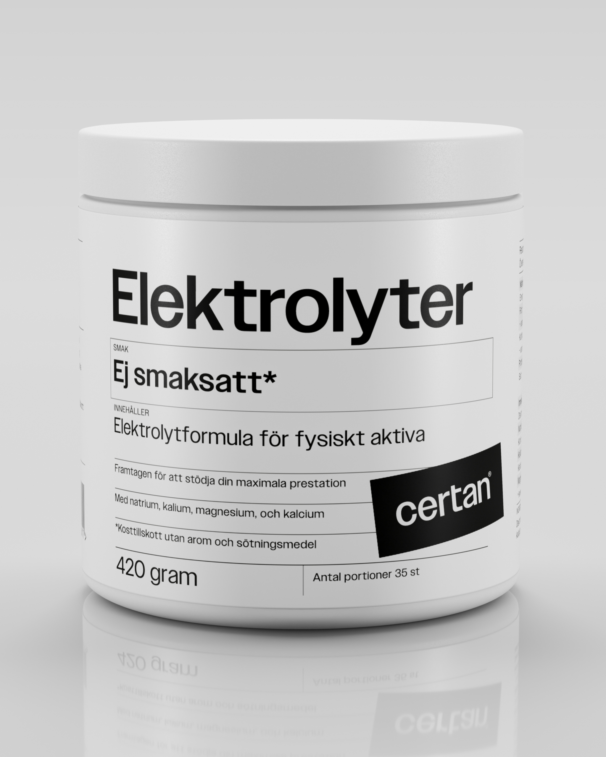 Elektrolyter Ej Smaksatt